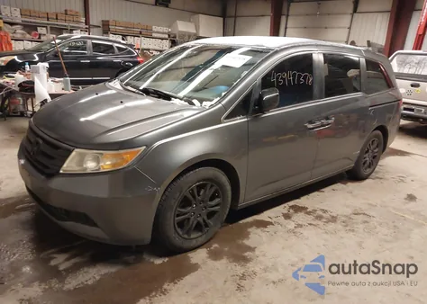 2011 Honda Odyssey Ex-L from USA, damaged, VIN 5FNRL5H63BB050254